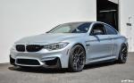 BMW M4 Coupe Blue by EAS on Vorsteiner Wheels (V-FF 102) 2018 года